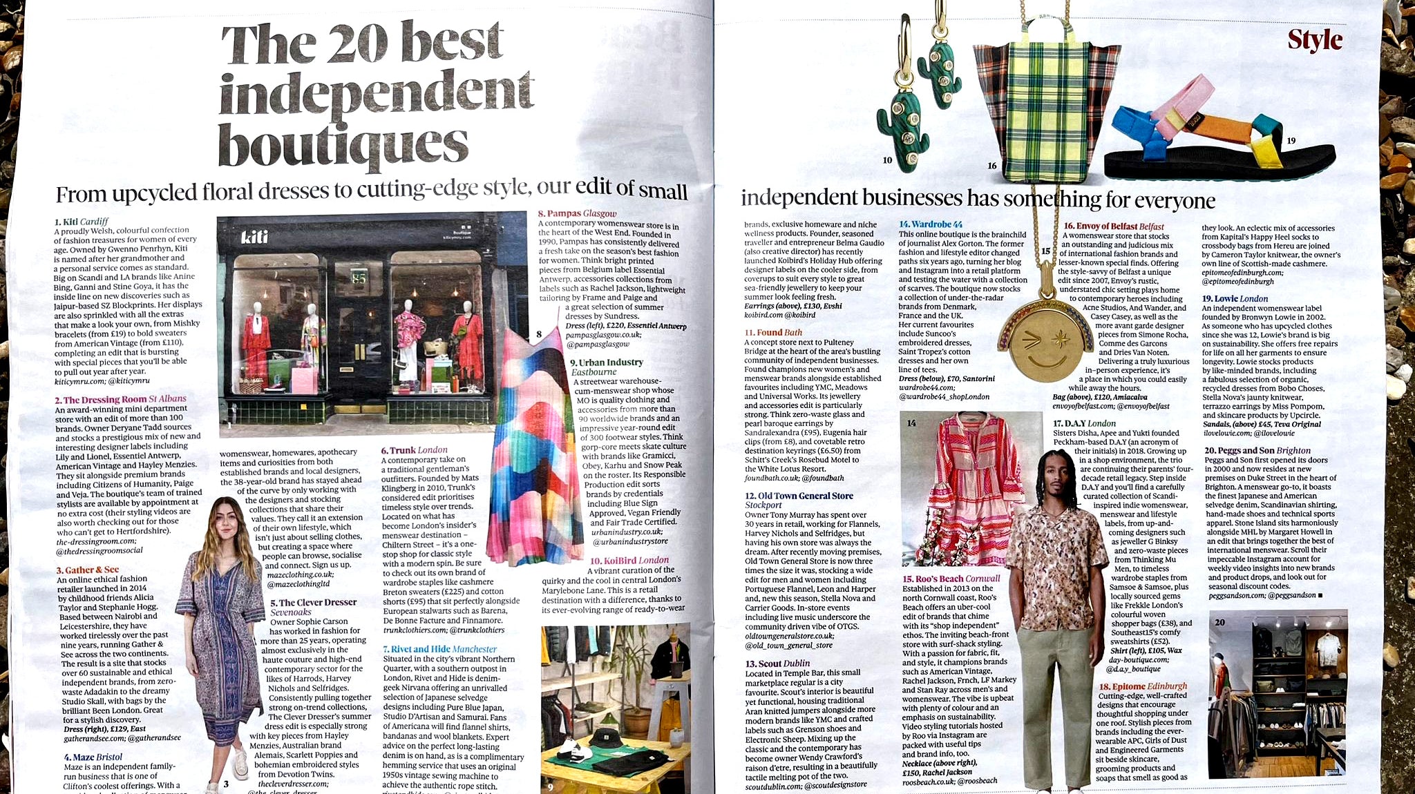 Congrats to us: Observer Magazine's Top 20 Boutiques