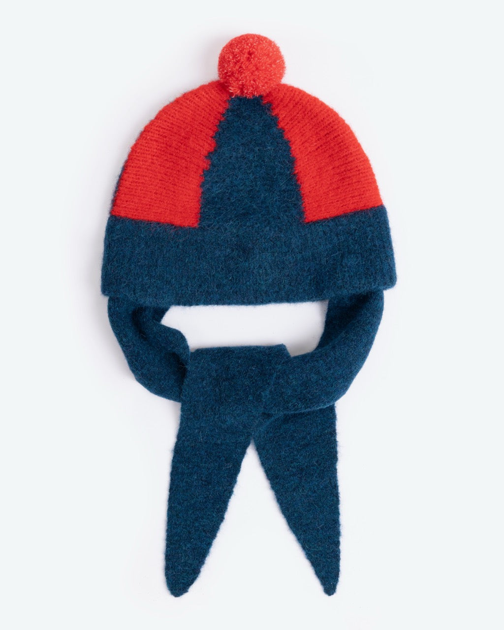 Lowie alpaca stripe red/ blue hat