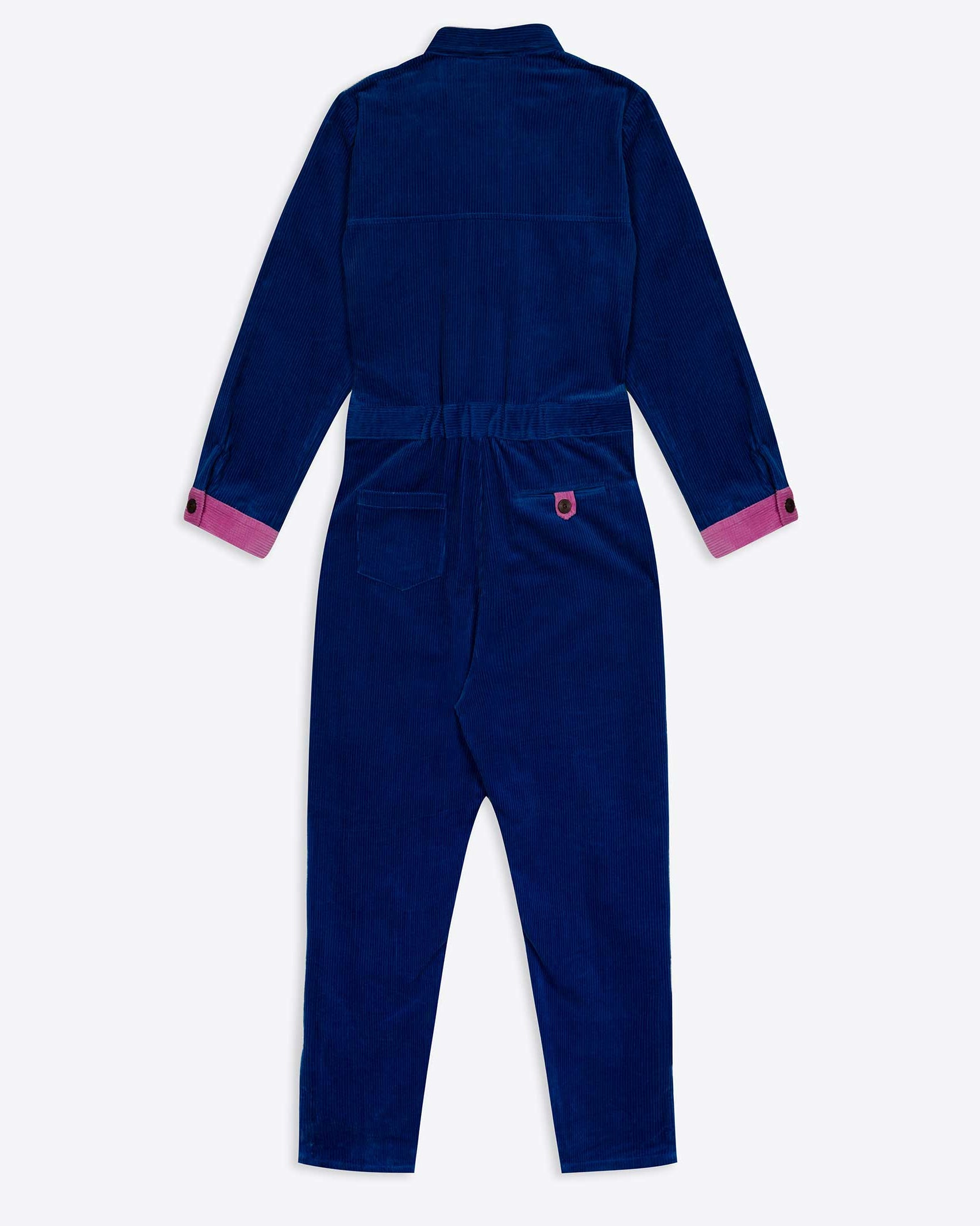 Lowie Cobalt Corduroy Boilersuit