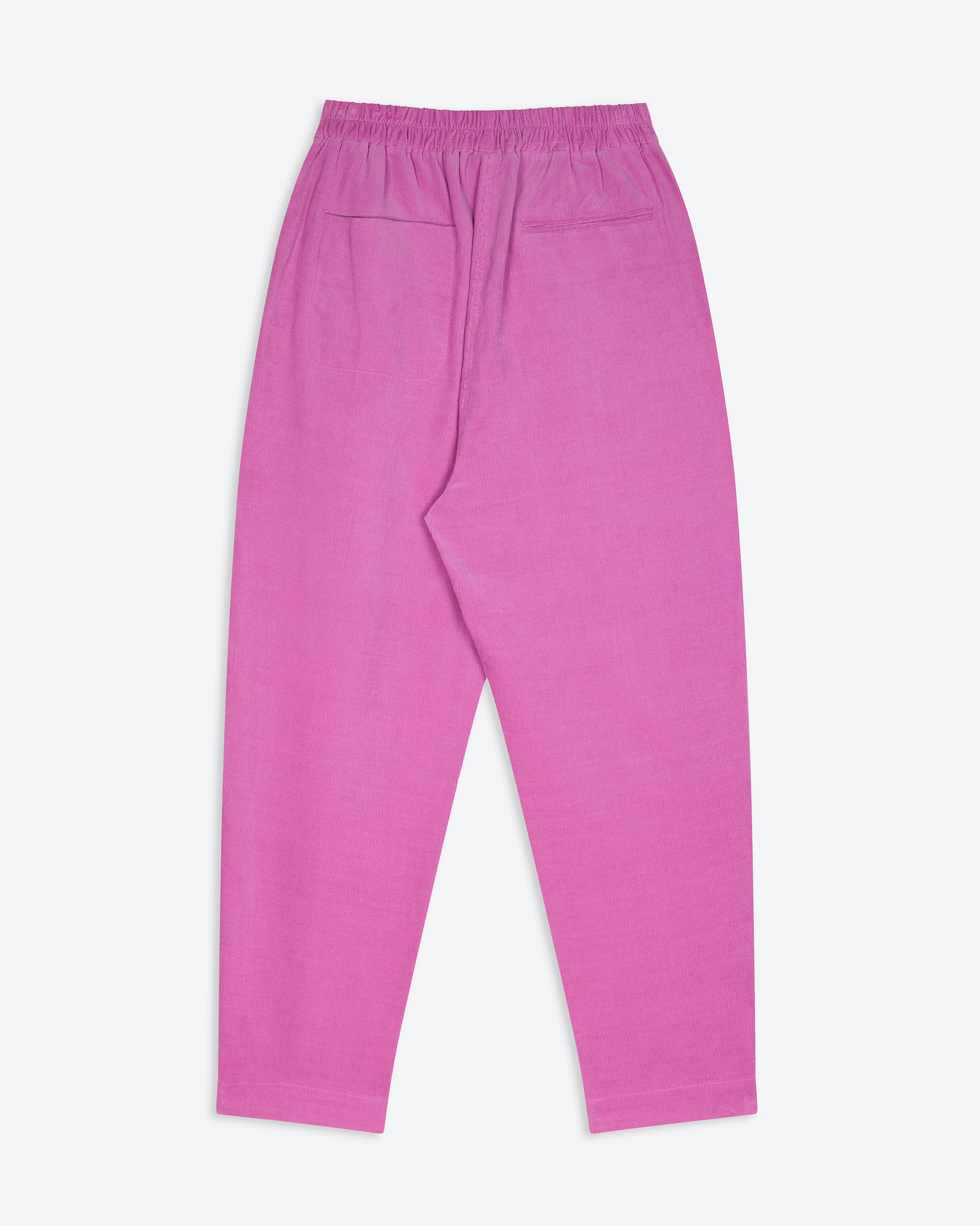 Pink pants on a white background