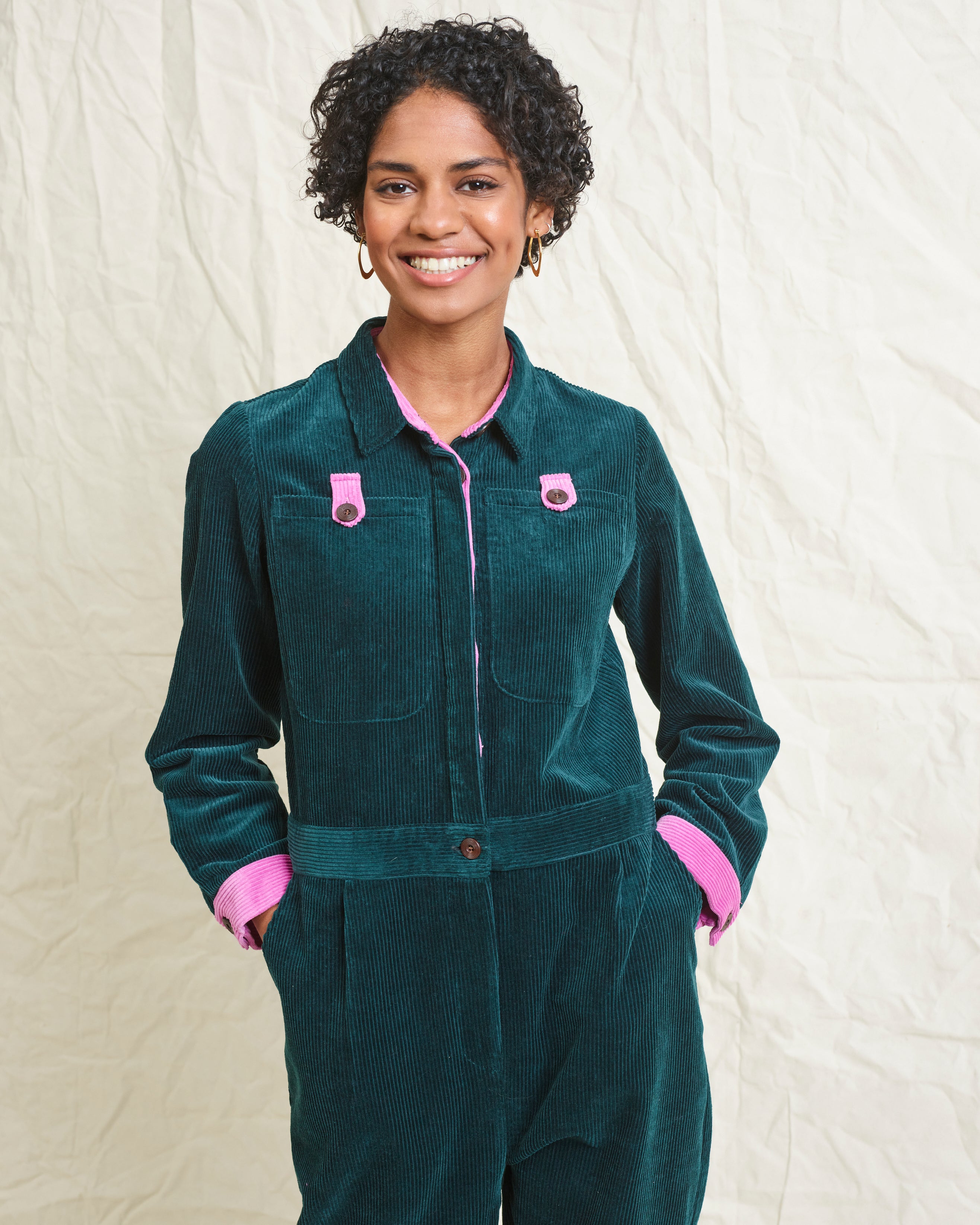 Lowie Pine Corduroy Boilersuit