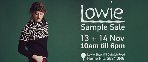 Lowie Winter Sample Sale