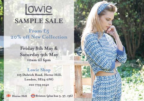 May Sample Sale