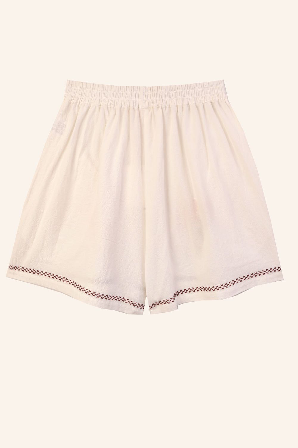 Meadows Caspia Embroidery Shorts