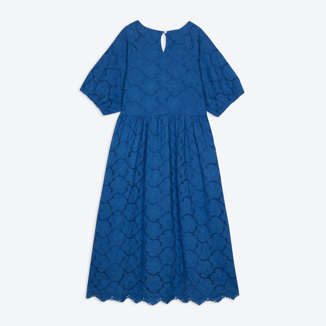 Lowie Cobalt Broderie Alba Dress