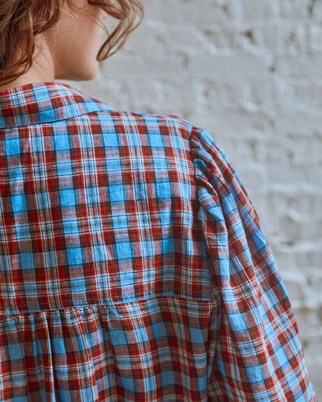 Emile & Ida Glasgow Tartan Khadi Shirt