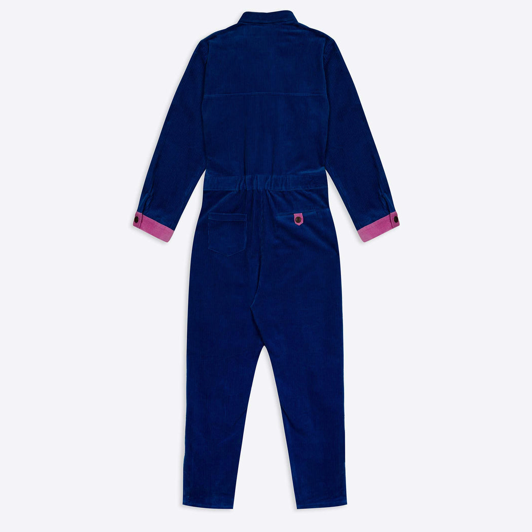 Lowie Cobalt Corduroy Boilersuit