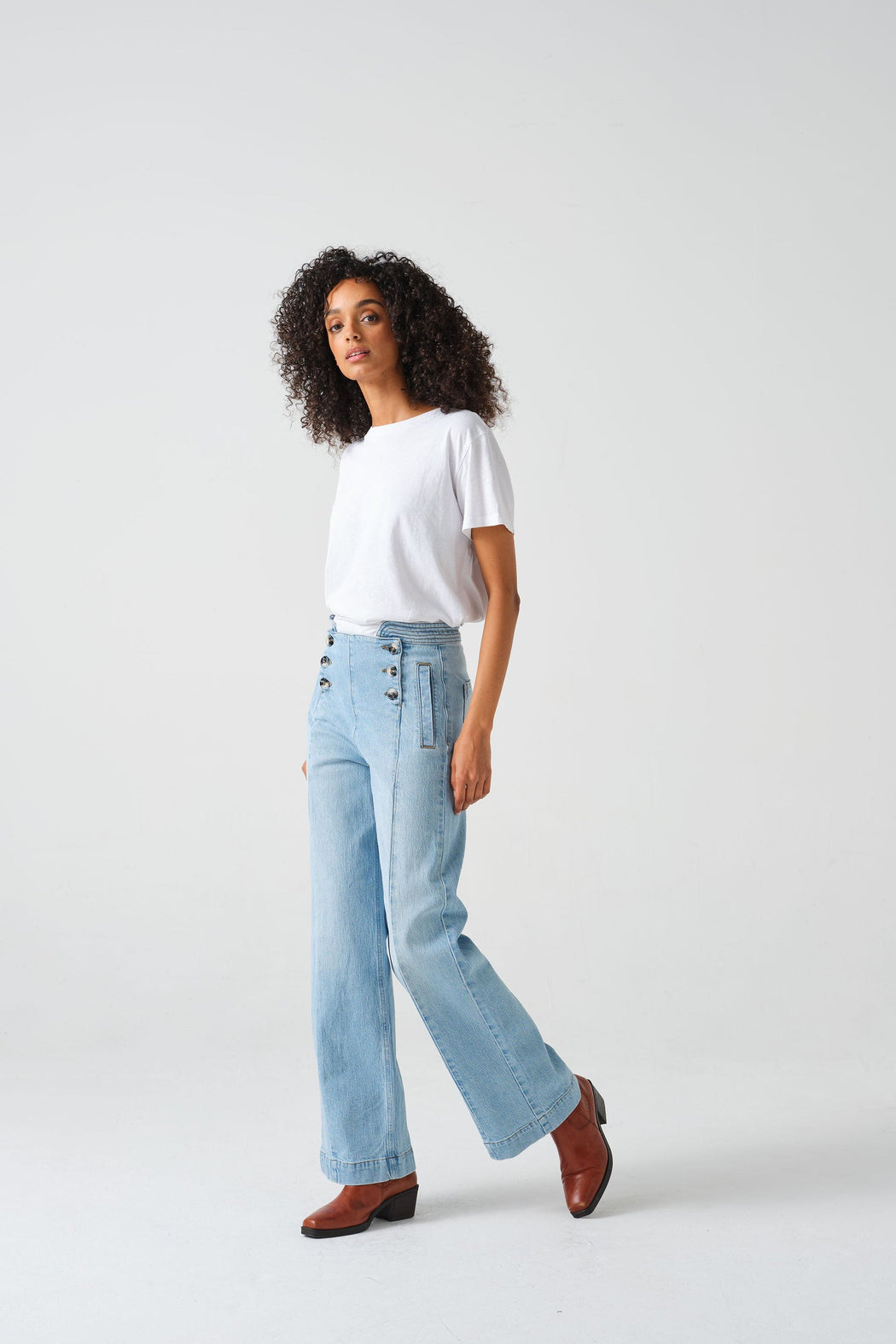 Seventy + Mochi Marie Jeans Oceanic Blue