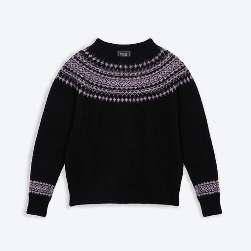 Lowie Black, Lilac Snow Jumper