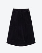 Black skirt on a white background