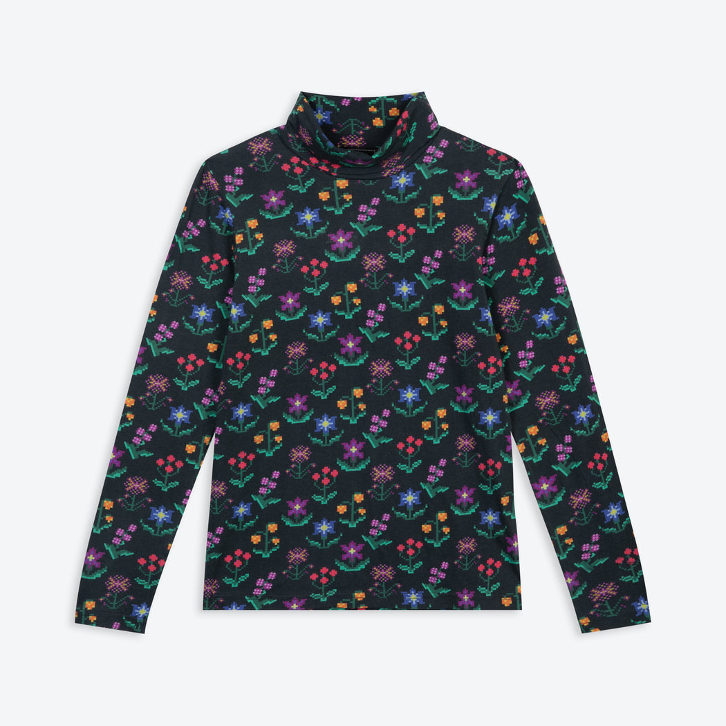 Lowie Needlepoint Organic Roll Neck