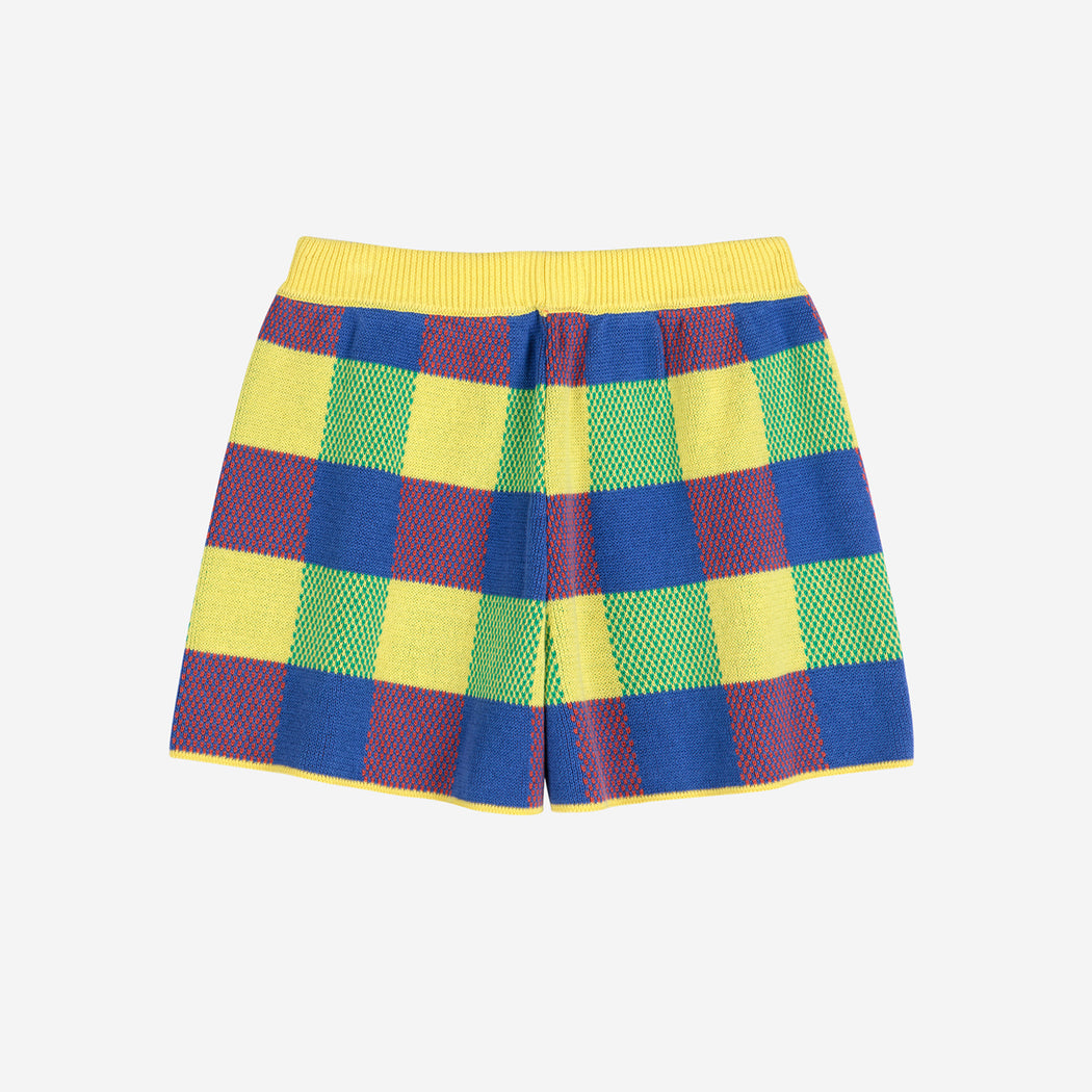 Bobo Choses Vichy Knitted Short