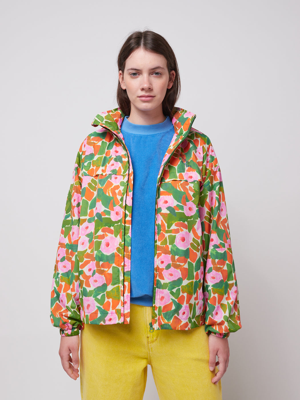 Bobo Choses Floral Print Windstopper Jacket