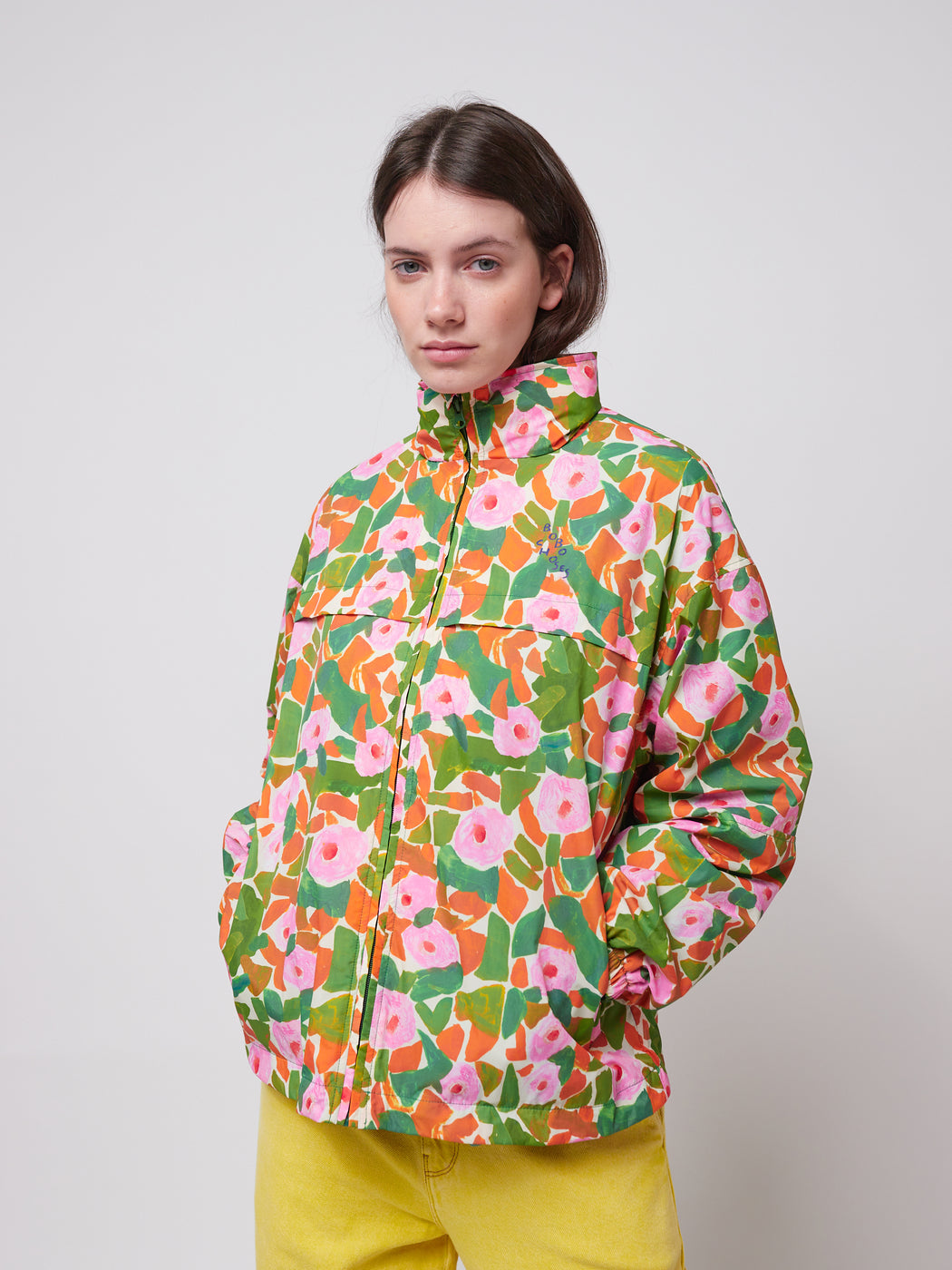 Bobo Choses Floral Print Windstopper Jacket