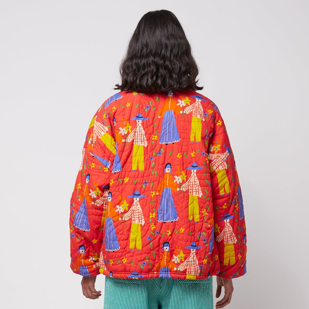 Bobo Choses Couples Quilted Bomber Jacket