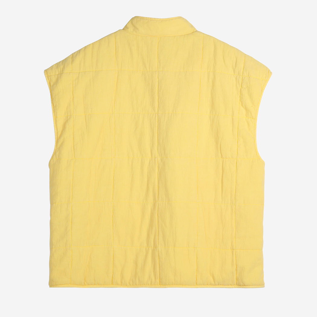 Bobo Choses Yellow Washed Cotton Vest