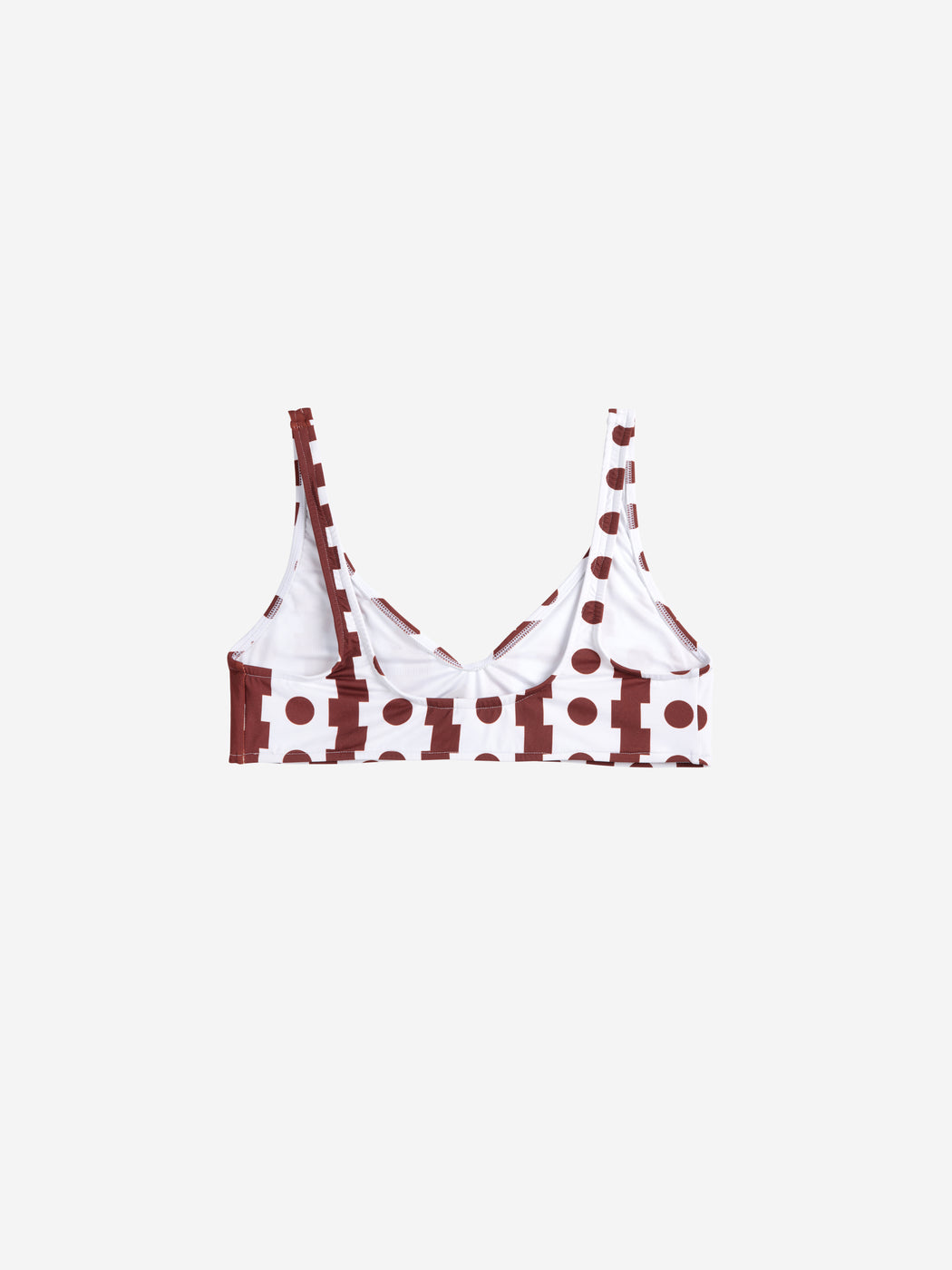 Bobo Choses Geo Stripe Bikini Top