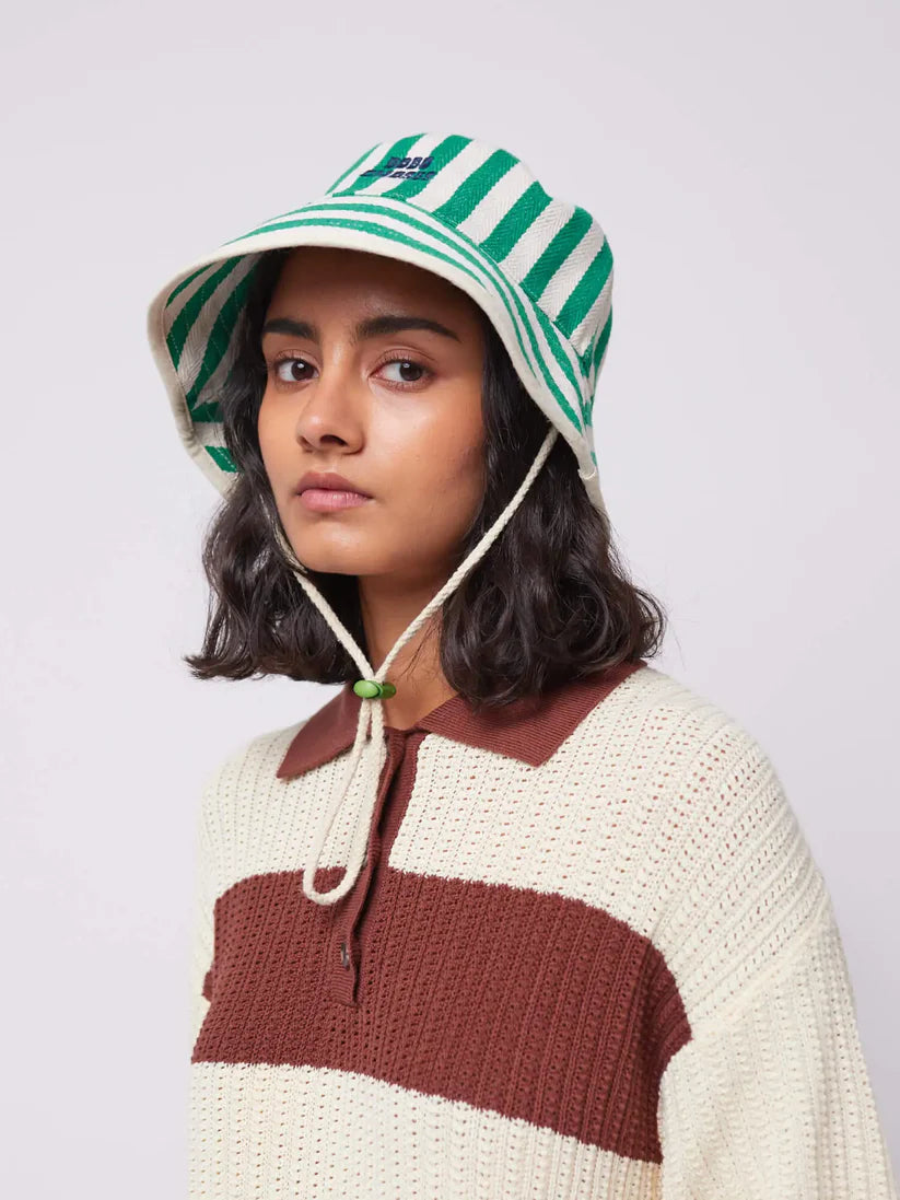 Bobo Choses Stripe Fisherman Hat