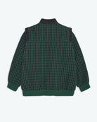 Lowie Green Check Bomber jacket on a white background