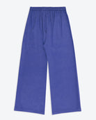 Blue pants on a white background