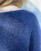 Person wearing Navy Mohair Jumper 