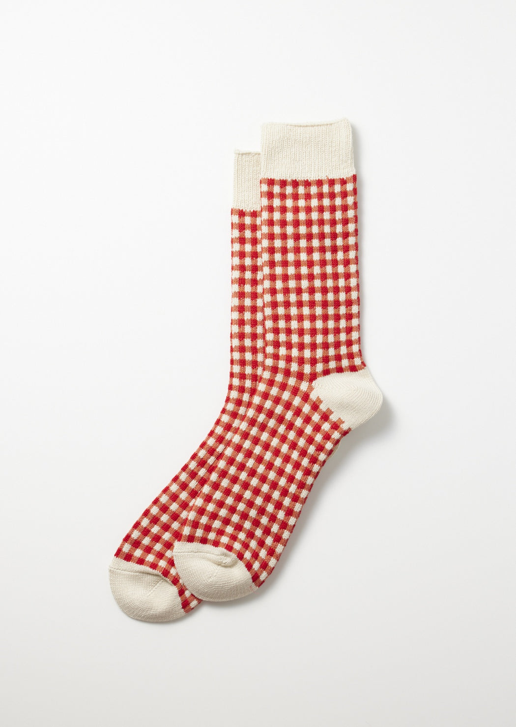 RoToTo Red Gingham Socks