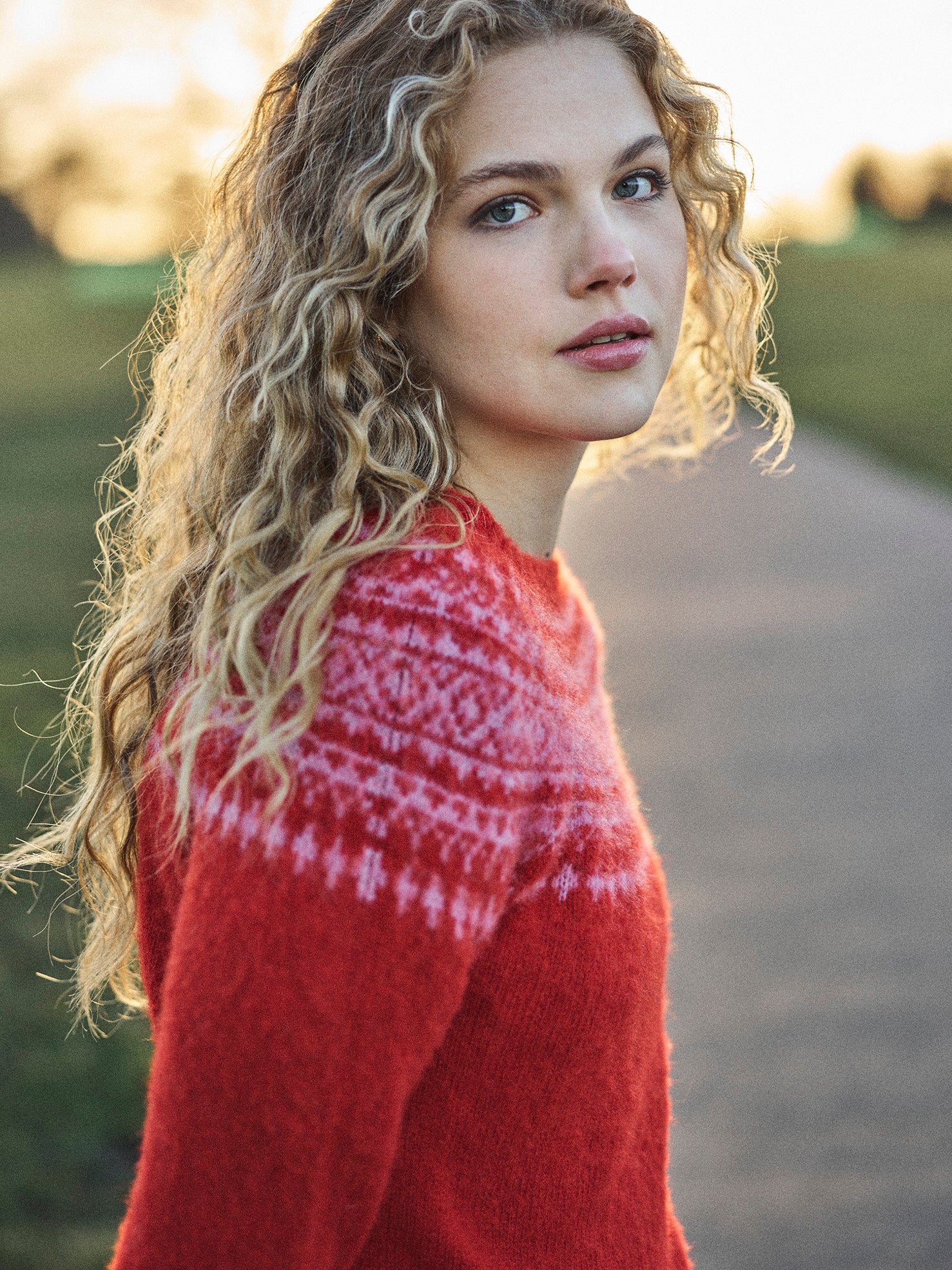 Person Wearing Red Snow Jumper 