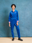 Lowie Cobalt Corduroy Boilersuit