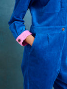 Lowie Cobalt Corduroy Boilersuit