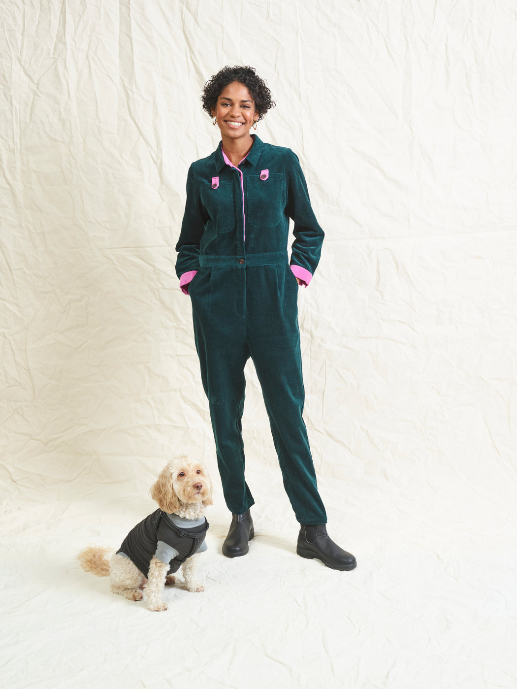 Lowie Pine Corduroy Boilersuit