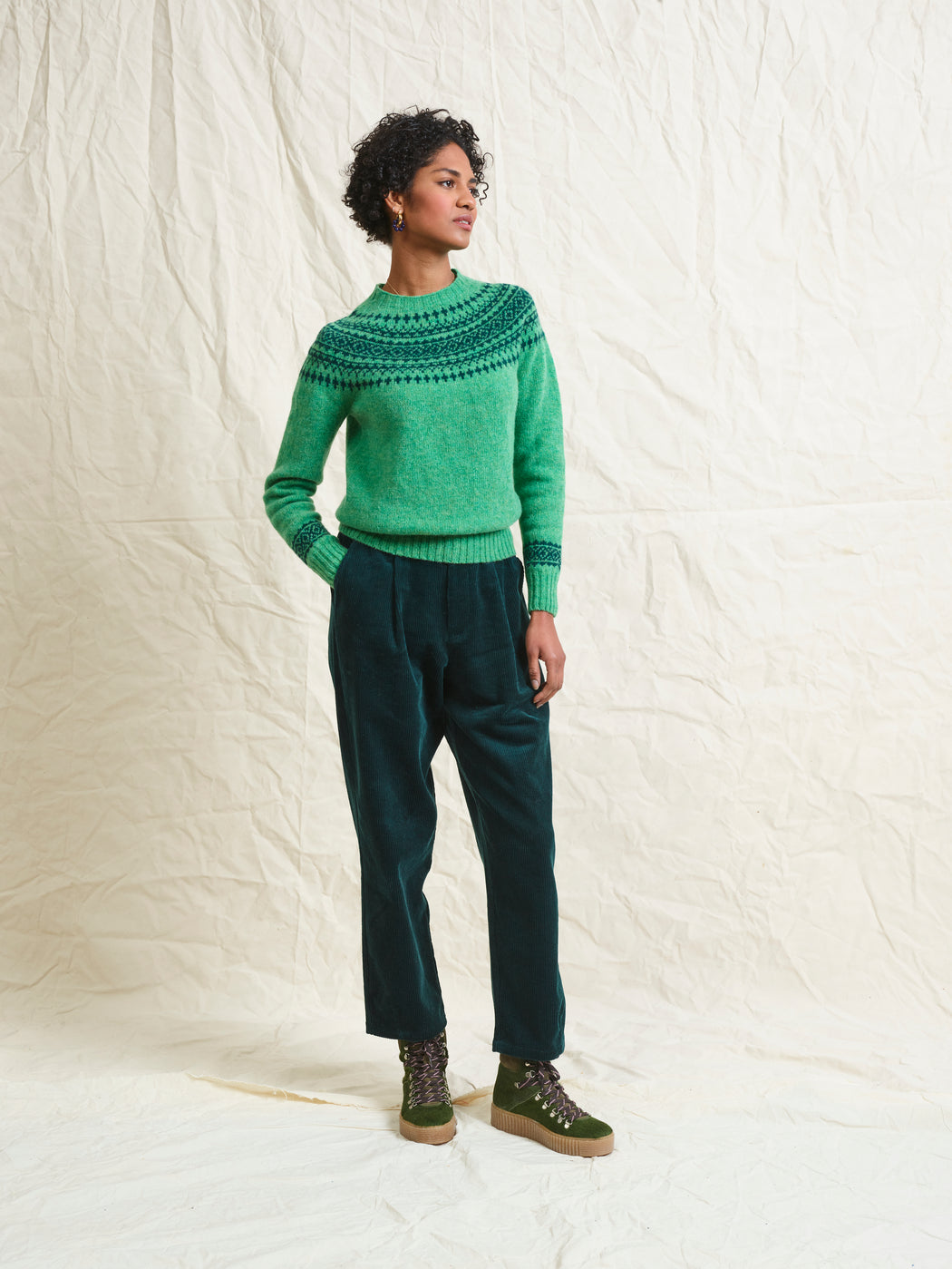 Lowie Pine Corduroy Easy Trouser