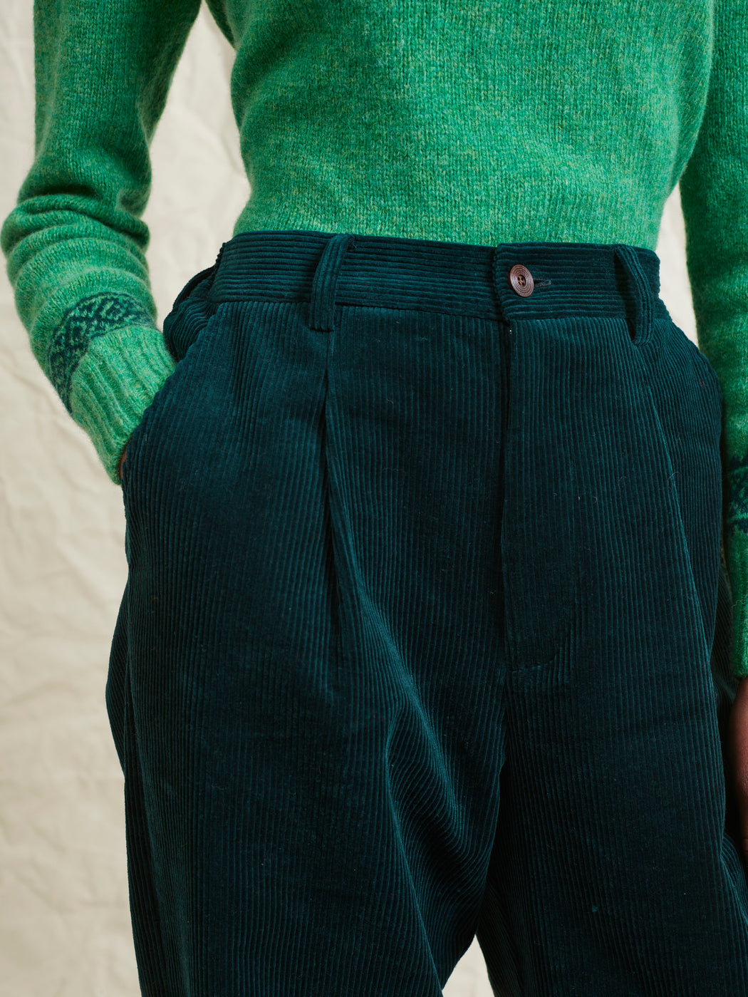 Lowie Pine Corduroy Easy Trouser