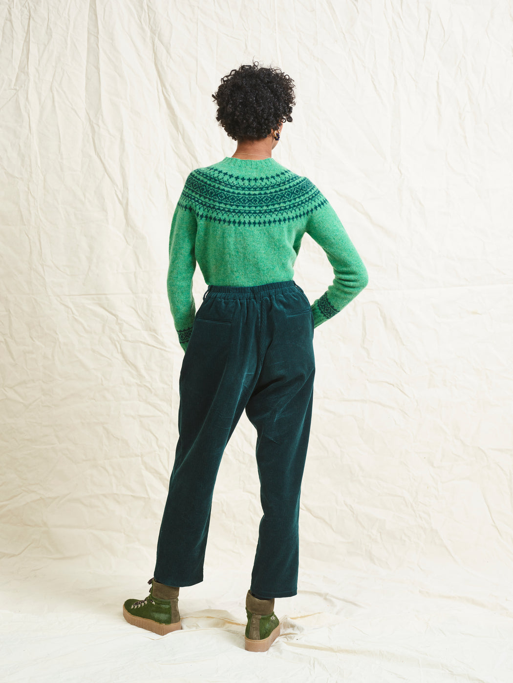 Lowie Pine Corduroy Easy Trouser