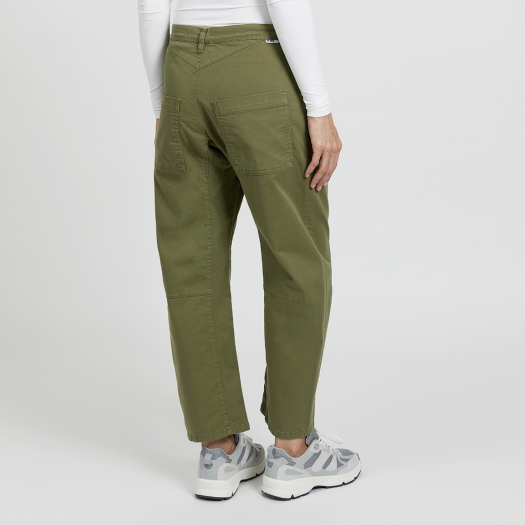 Reiko Carl Khaki Trousers