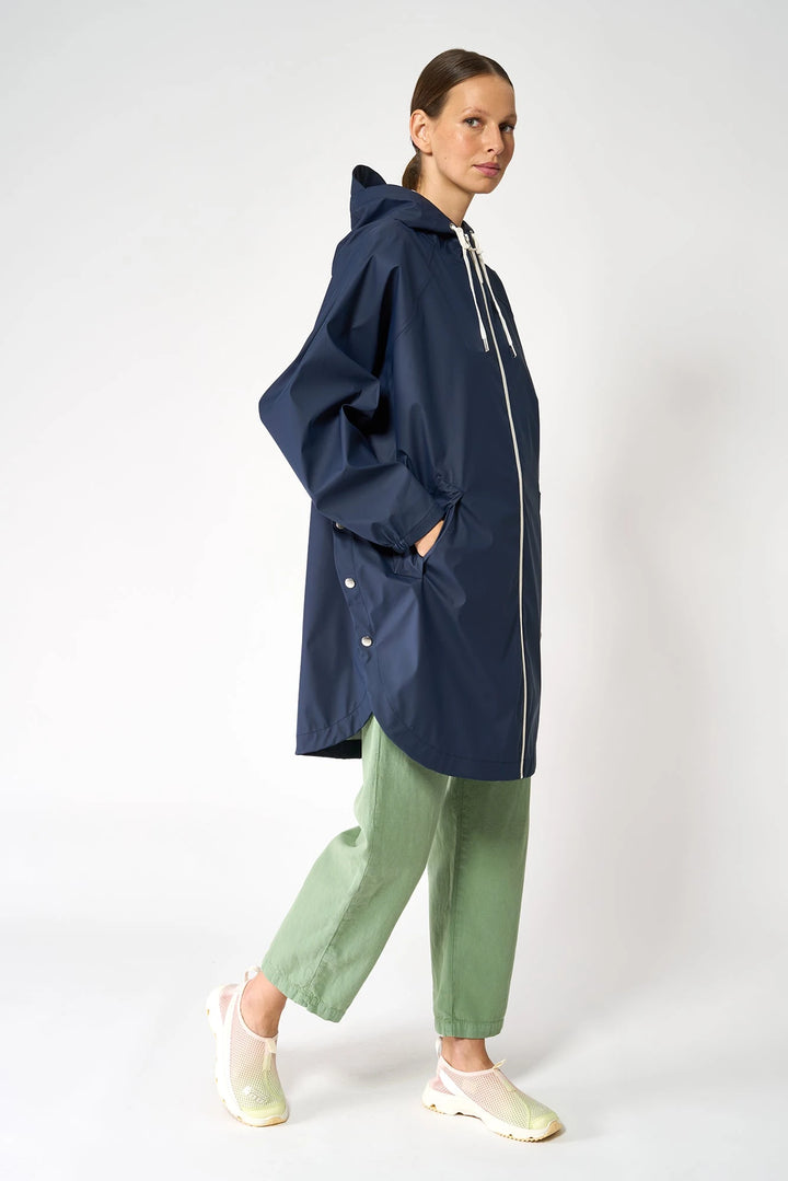 Tantä Navy Sky Raincoat