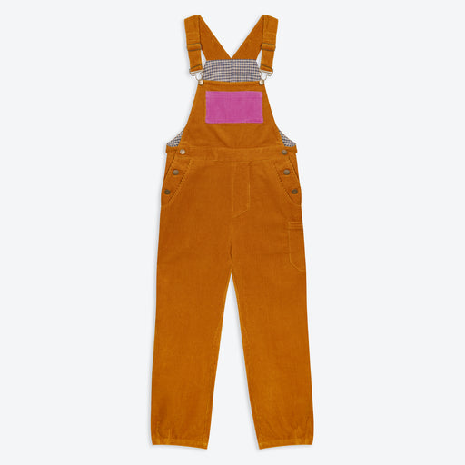 Lowie Gold Colourblock Dungarees