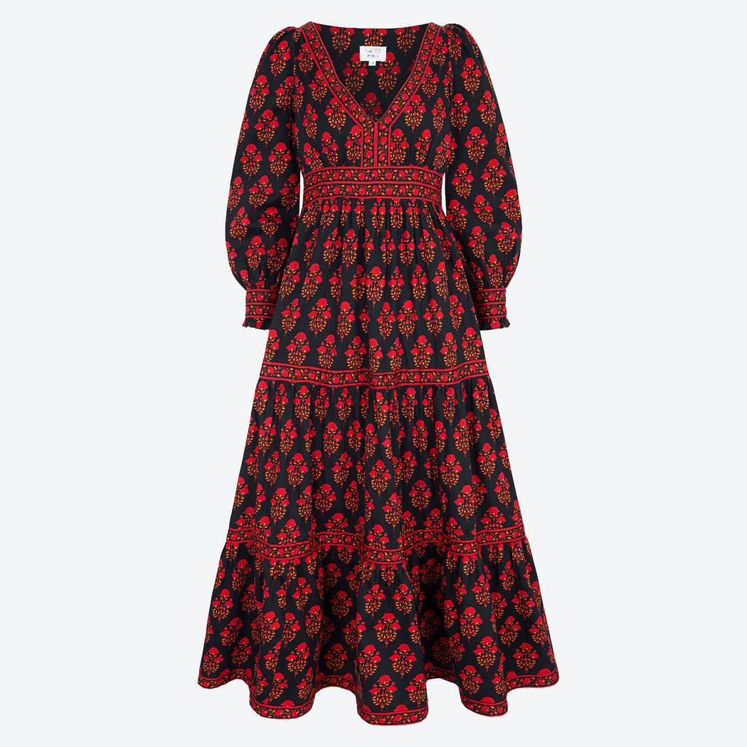 Pink City Prints Ruby Buta Alicia Dress