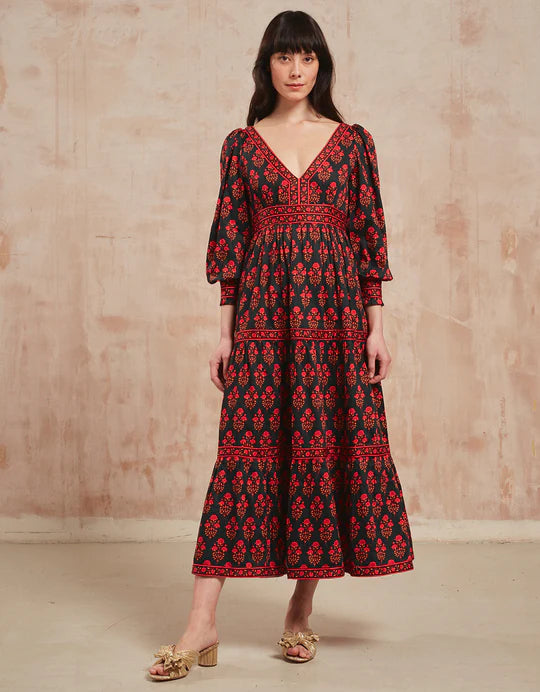 Pink City Prints Ruby Buta Alicia Dress