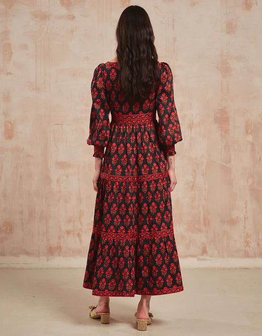 Pink City Prints Ruby Buta Alicia Dress