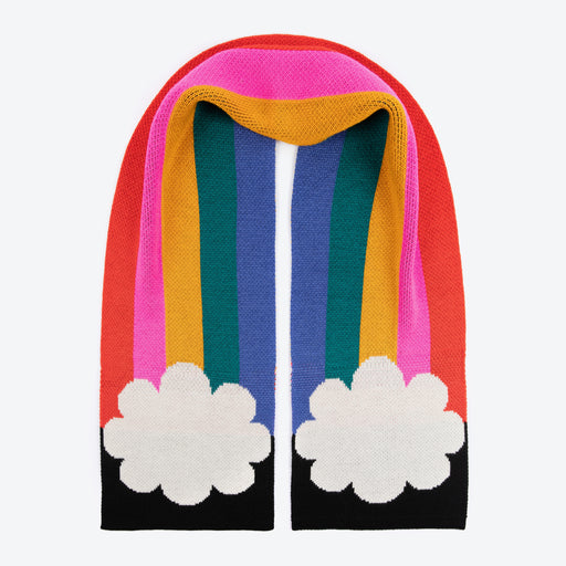 Miss Pompom x Tatty Devine Rainbow Scarf