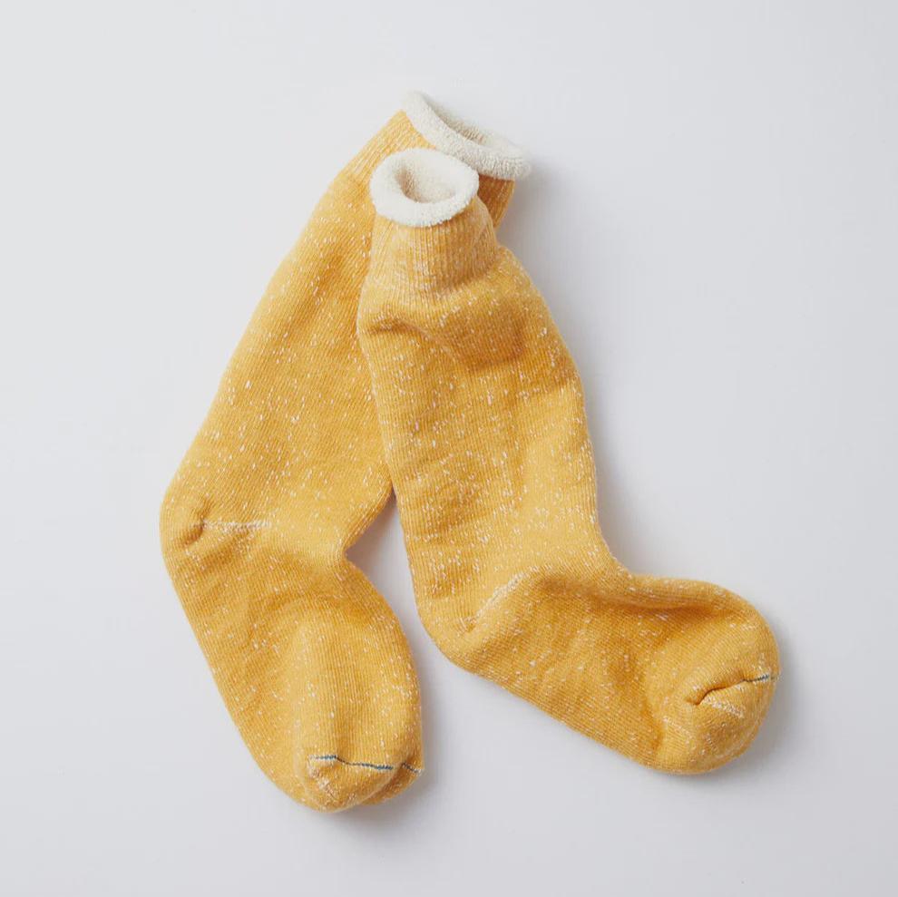 RoToTo Yellow Double Faced Comfy Socks