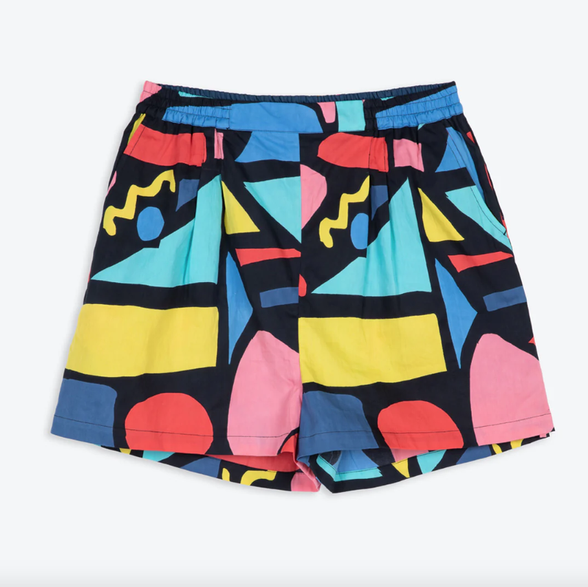 Miss Pompom Pavement Splash Holiday Shorts